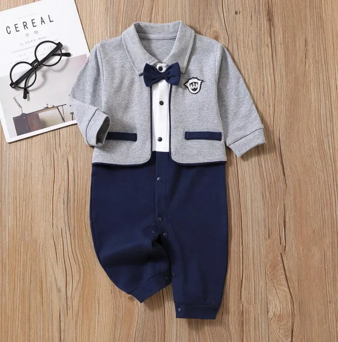 Baby One-Piece Outfit Blue